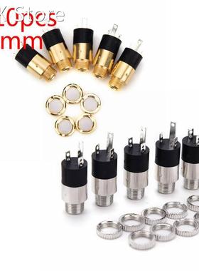 5/10pcs PJ392 Stereo Female Sockect Jack 3.5 Audio Headphone