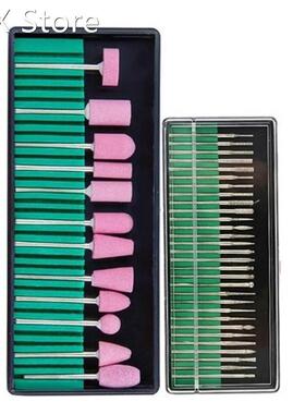 2 Boxes Diamond Grinding Head Set Carving Burr Rotary Bit 适