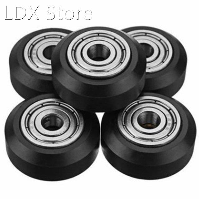 5PCS CNC Openbuilds Plastic wheel pom with 625zz idler pulle