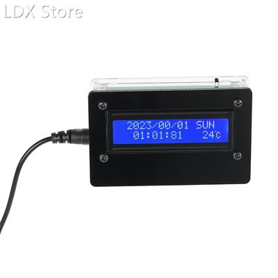 1602 LCD DIY Digital Clock Kit Clock Accessory Time Temperat