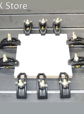 5pcs 85mm Bow Plate Sets Pressure Plate Clamp Fixture 适用于