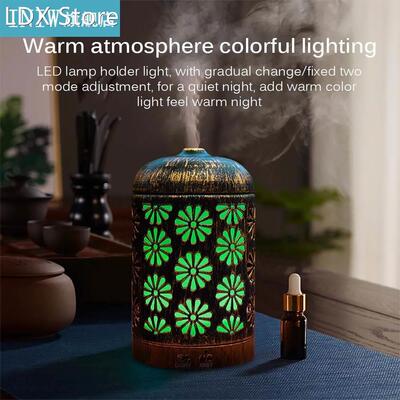 Oil Diffuser Lemon Carved Aromatherapy Humidifier Aroma Humi