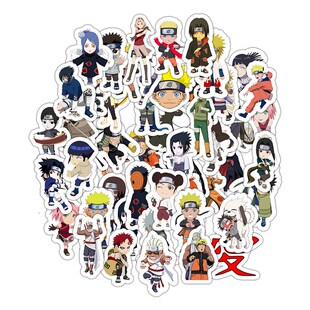 Decal Stickers Luggage Naruto Sasuke Anime Cartoon Laptop fo