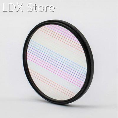 77mm 82mm Rainbow Starlight Drawing Filter Widescreen Movie