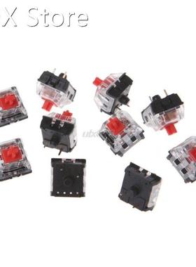 10Pcs 3 Pin KeyCaps red Switch Mechanical Keyboard Switch fo