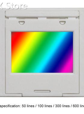 Trasmission Diffraction Grating 50/100/300/600 line Spectrop