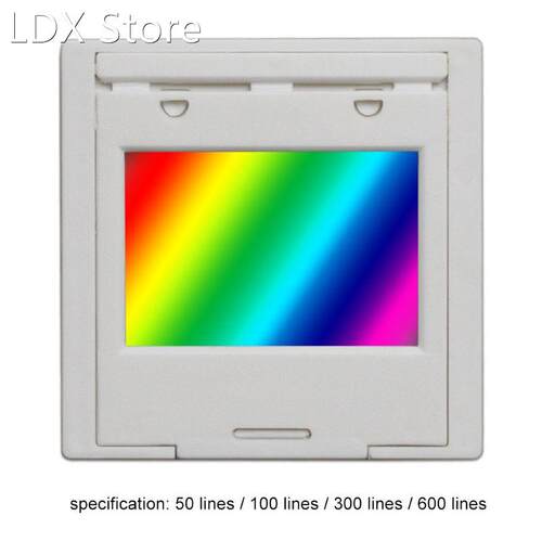 Trasmission Diffraction Grating 50/100/300/600 line Spectrop