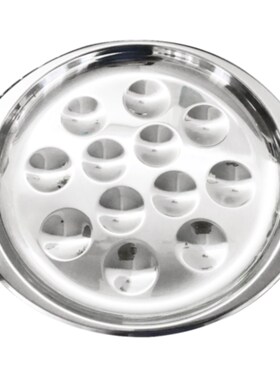 Snail Plate Escargots Stainless Steel Heat Resistant Lightwe