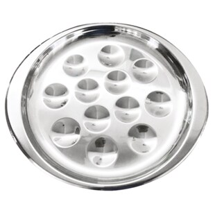 Snail Plate Escargots Stainless Steel Heat Resistant Lightwe