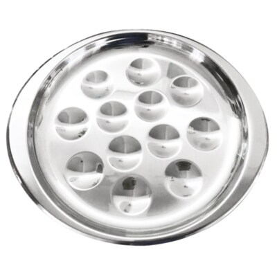 Snail Plate Escargots Stainless Steel Heat Resistant Lightwe