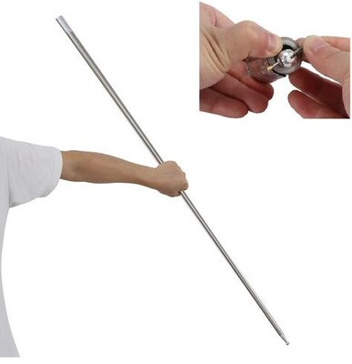 JOYLOVE  Pocket Bo Staff Portable Martial Arts Metal Stainle