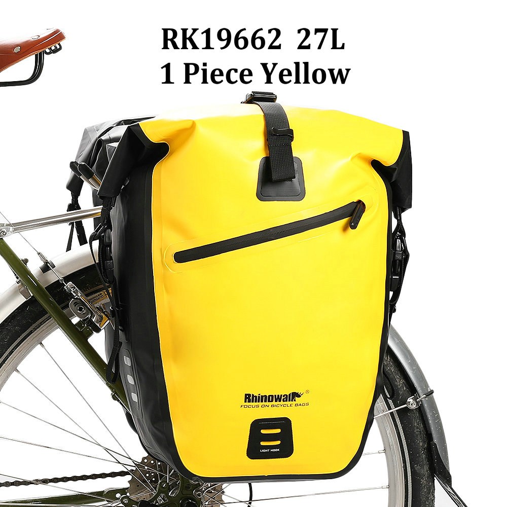 25L Cycling Bike Bags MTB Bike Rear Rack Bag Full Waterproof