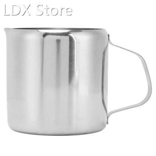Milk Cup Portable Coffee Pitcher Stainless Steel with Handle