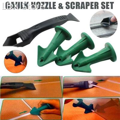 Caulk Nozzle Scraper Set Reusable Sealant Multi-angle Scrape