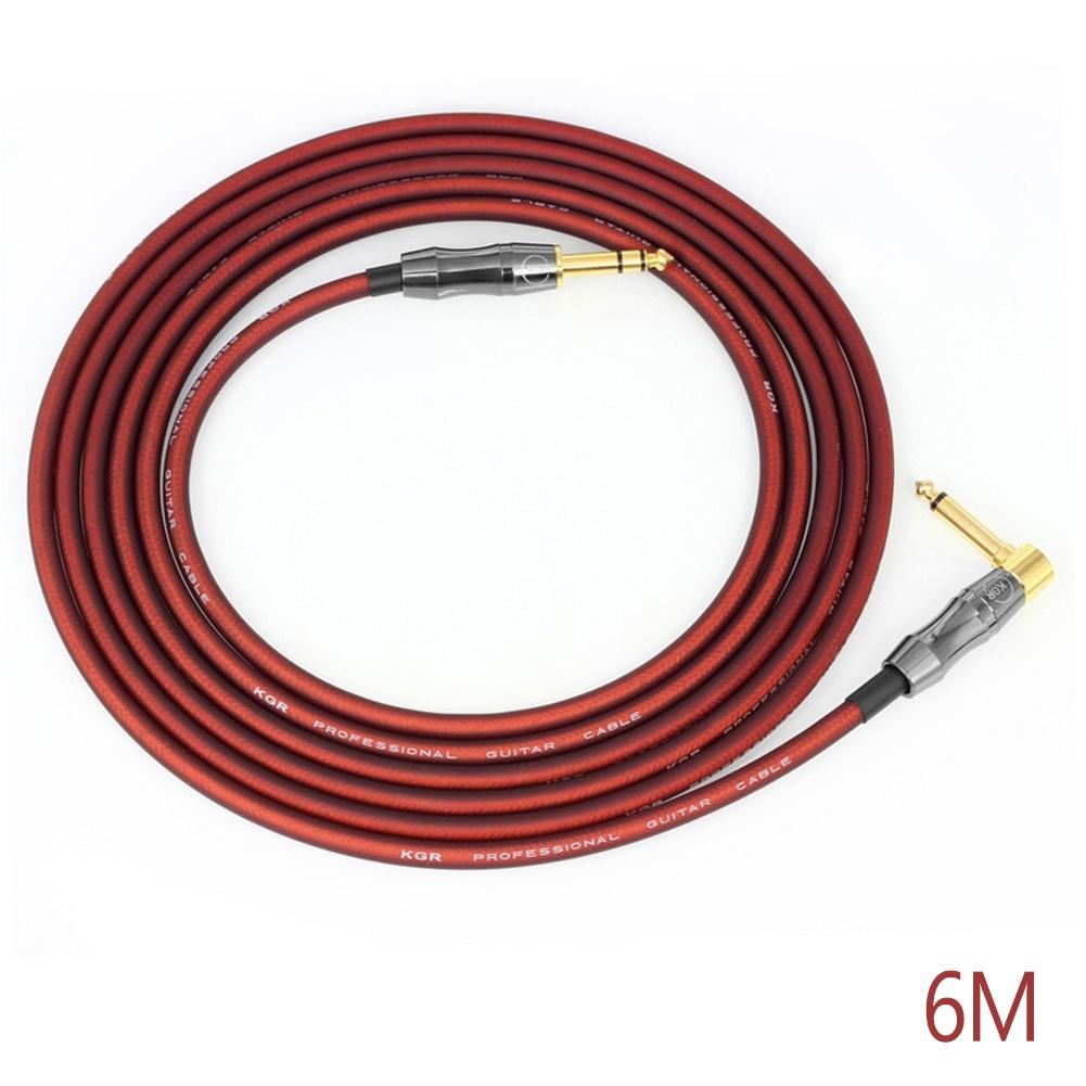 Electric Guitar Bass Audio Cable Line Connector Straight To