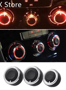 3 Pcs A/C Air Condition Panel Control Switch Knob 适用于 MK6