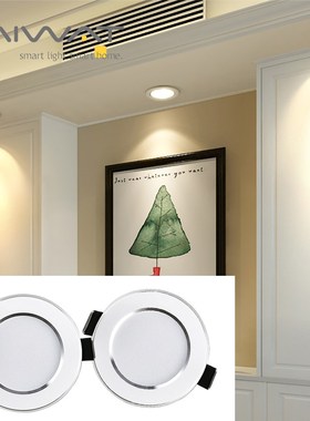 LED Downlight Tricolor Ceiling Light 5W 9W 12W 15W Donw Ligh