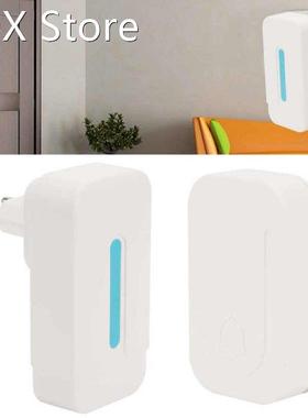 Wireless Door Bell Waterproof Self-Powered Doorbell Kit with