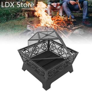 BBQ Stove Wrought Iron Winter Outdoor Heating