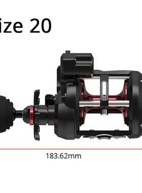ReKon Line Counter Trolling Fishing Reel Round Baitcasting R