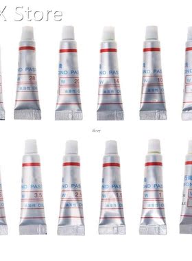 2pcs Diamond Abrasive Paste Compound Micron Glass Metal Poli