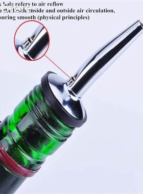 4/6Pack Stainless Steel Classic Bottle Pourers Tapered Spout
