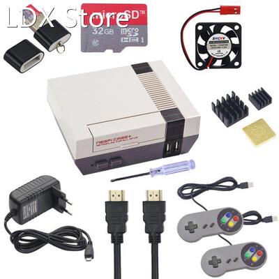 Retroflag NESPi CASE+ Raspberry Pi Case + Gamepad + Fan + He