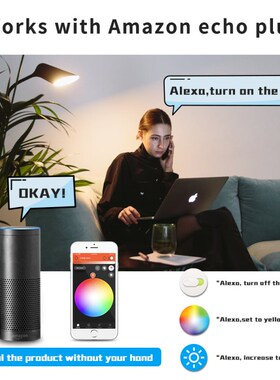 GLEDOPTO ZigBee 3.0 12W RGB+CCT LED Smart Bulb App/Voice/RF