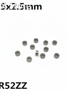 50Pcs MR52ZZ L-520ZZ 2x5x2.5 mm Deep Groove Ball Bearing Min