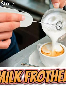 Egg Beater Drinks Milk Frother Foamer Whisk Mixer Stirrer Eg