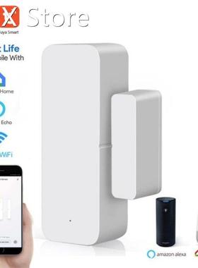 Magnetic Tuya WiFi Door Sensor, Smart Door Open/Closed Detec