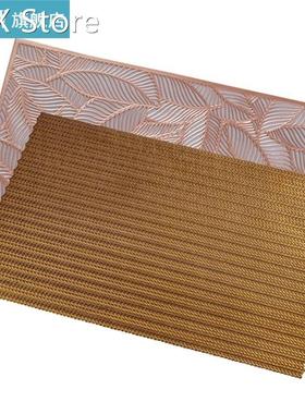 Fashion 4Pcs/Set PVC Placemats Heat Resistant Table Placema