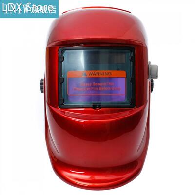 1pc Red Cover Auto Darkening Solar Welders Welding Helmet Ma