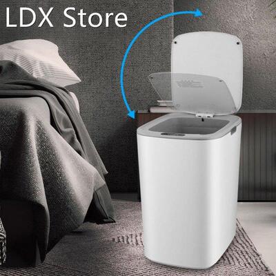 Creative Automatic Smart Trash Can Garbage Can Rubbish Bin W