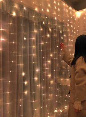 Christmas Decorations for Home 3m Curtain String Light Flash