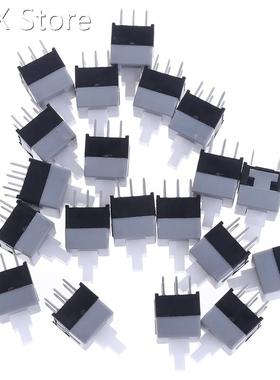 20Pcs /set Double Row No Locked Switch/Push Button Switch/ke