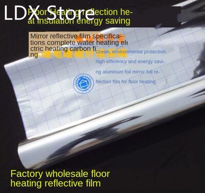 0.03mm/0.06mm Electric Underfloor Heating System Aluminum Fo