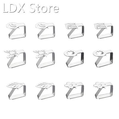 12 Pcs Table Cloth Clips Holder Adjustable Table Cover Clamp