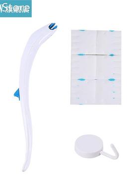 RecabLeght Disposable Toilet Brush Long Handle Cleaning Toil