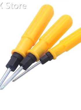 2 Sides Phillips and Slotted Double Head Screwdrivers Portab