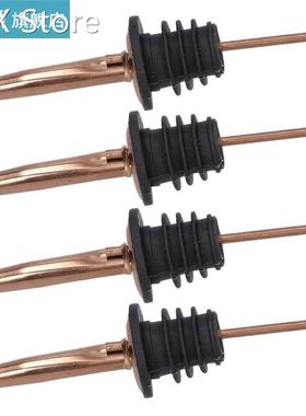 Bottle Pourer Anti-leakage Stainless Steel + Rubber Liquor B