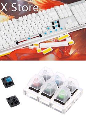 Mechanical Keyboard Clear Keycaps 6 Key Caps Swit6X Tester K