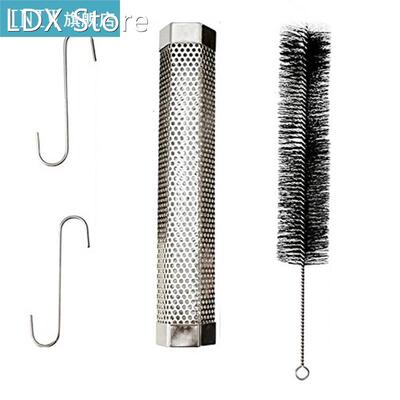 12 Inch Stainless Steel BBQ Smoker Hexagon Shape Perforated