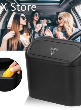 Car Trash Bin Hanging Vehicle Garbage Dust Case Storage Box
