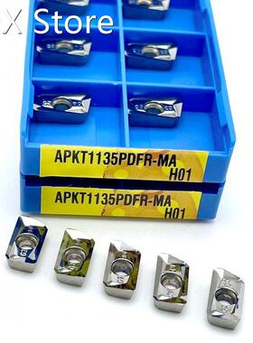10pcs APKT1135 MA H01 Aluminum Carbide Inserts Milling for F