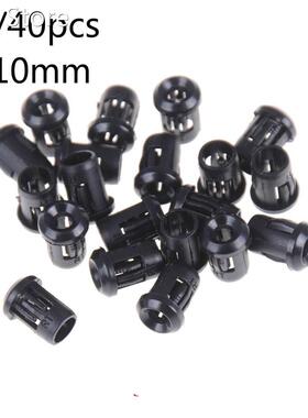 40pcs Black Plastic Lamp Bases LED Lamp Diode Holder Black C