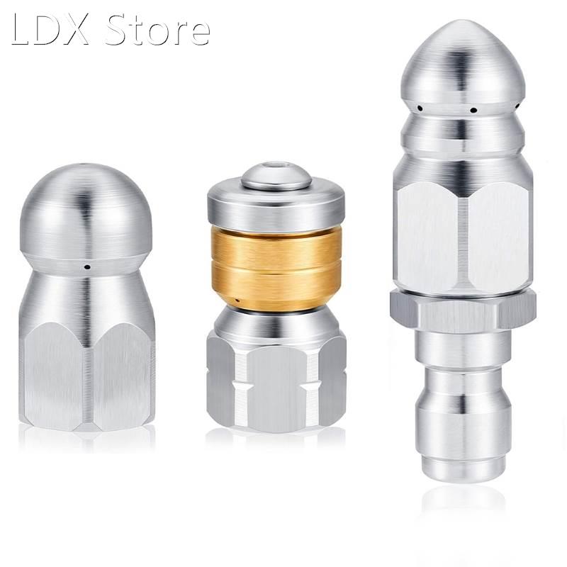 3+Pcs+Sewer+Jetter+Nozzle+1/4