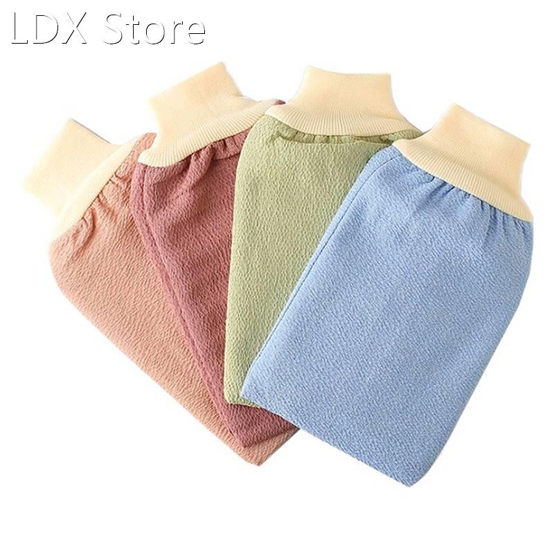 1pc Bath Scrub Glove Exfoliating Body Facial Tan Massage Glo