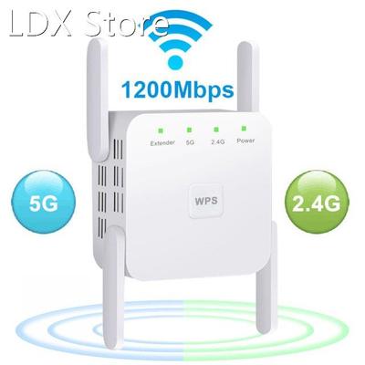5Ghz Wireless WiFi Repeater 1200Mbps Router Wifi Extender 2.