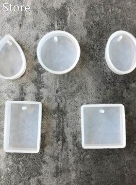 1pc Epoxy Water Droplets Silicone Jewelry Mold Transparent D